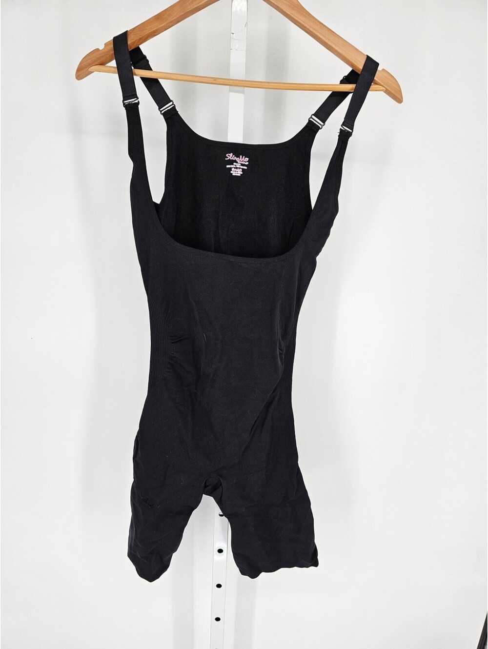 Slim Me by Me Moi Womens Sz L One Piece Shaper Black